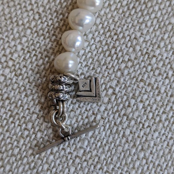 Silpada Sterling Silver Freshwater Pearl Bracelet - Picture 10 of 11